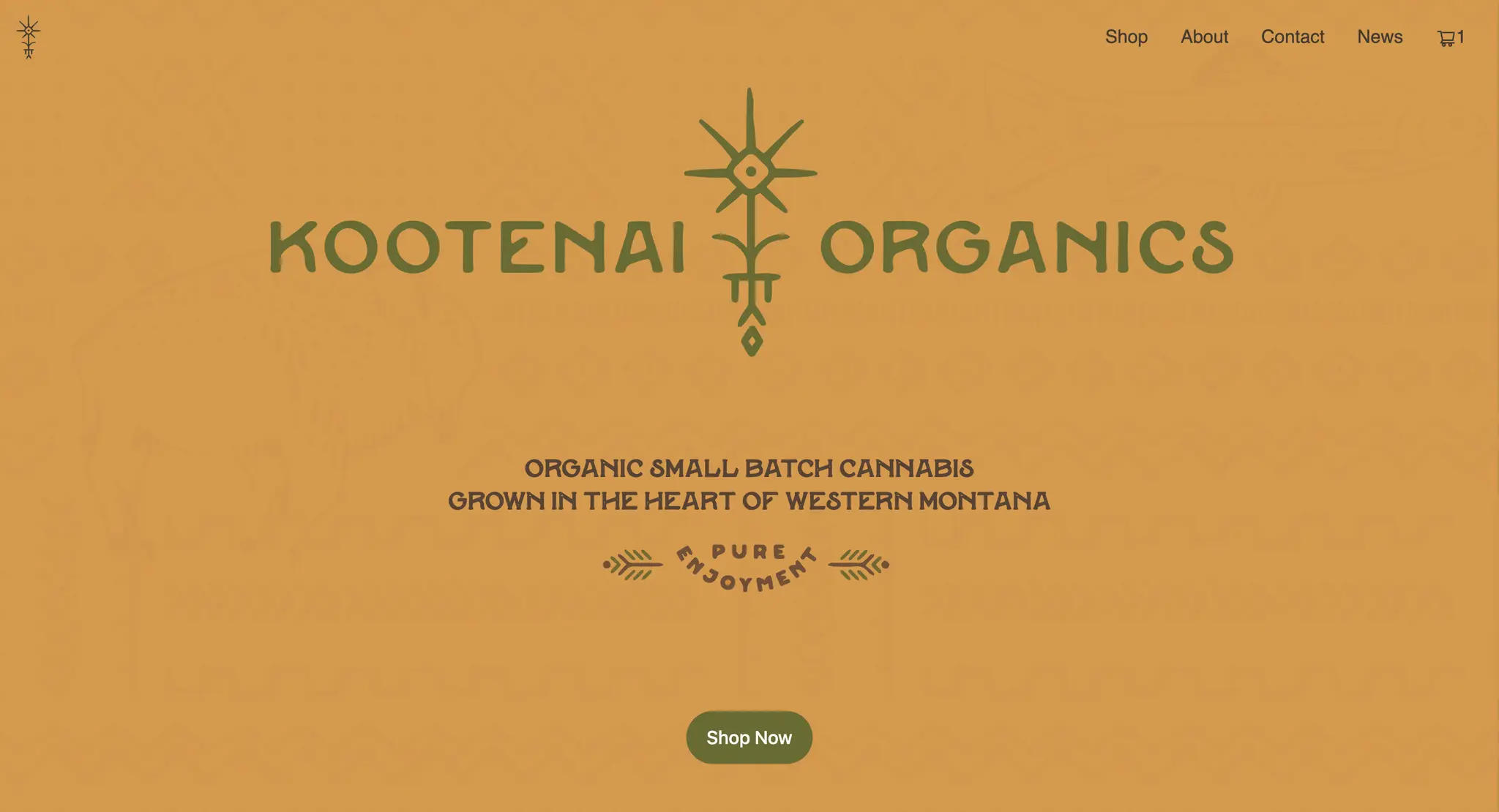 Kootenai Organics premium organic cannabis farm and products